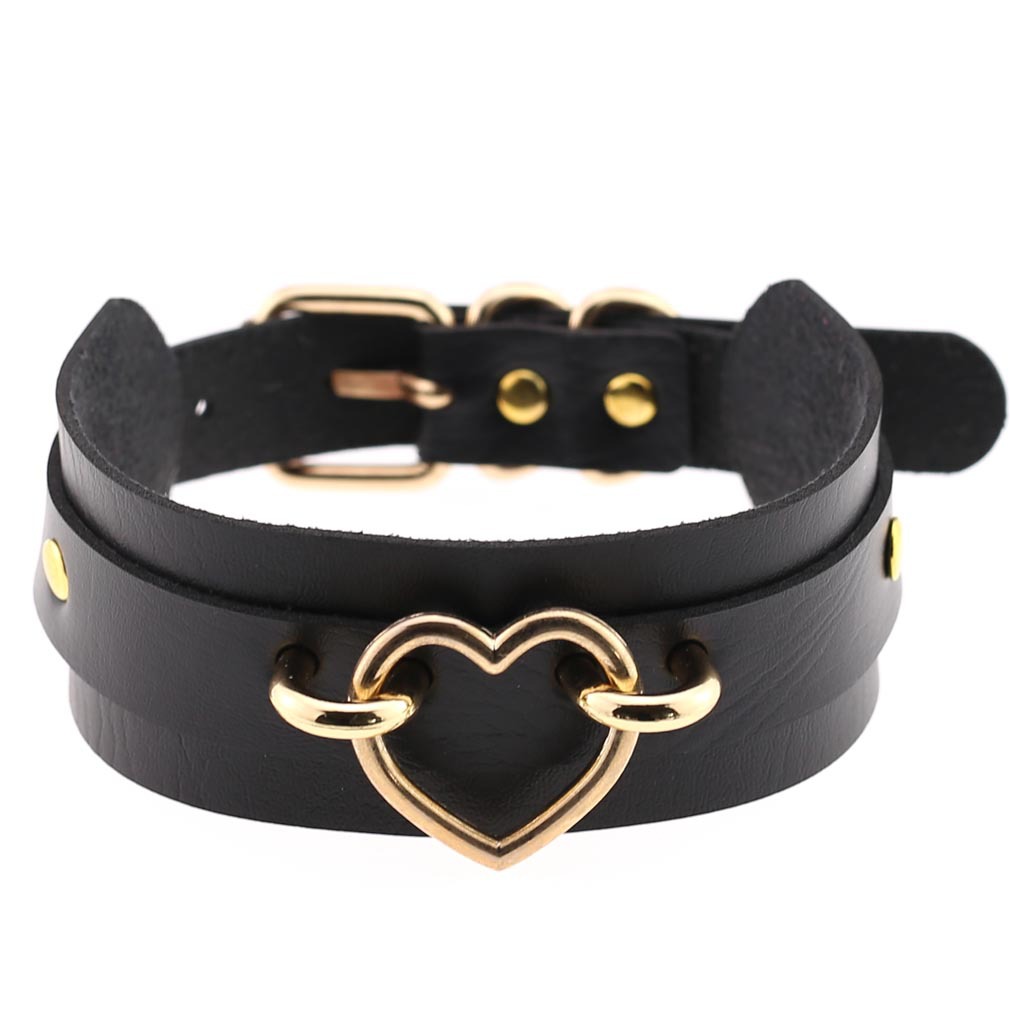 (image for) Golden Heart Punk Collar