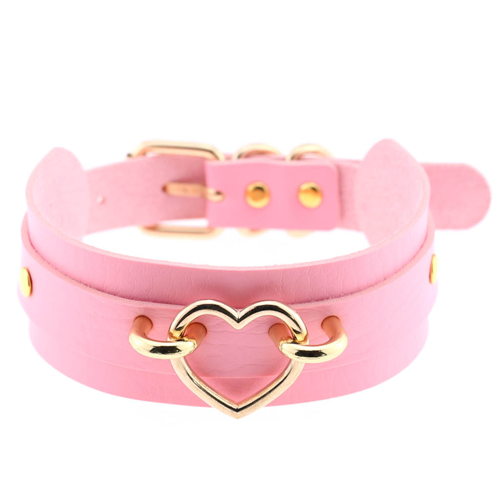 (image for) Golden Heart Punk Collar