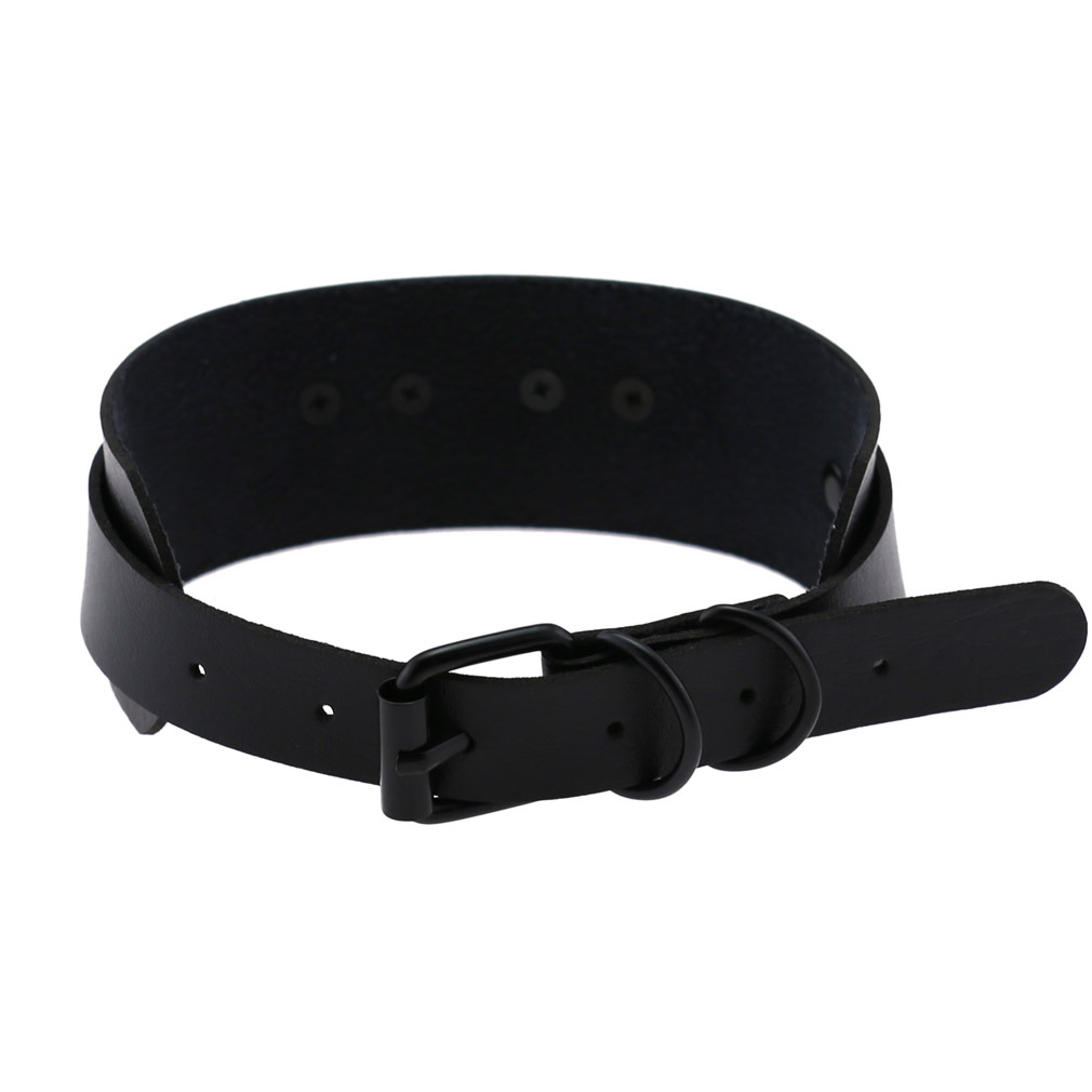 (image for) Black Heart Punk Collar