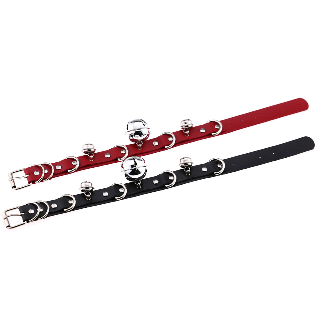 (image for) D Ring Punk Collar With Bell