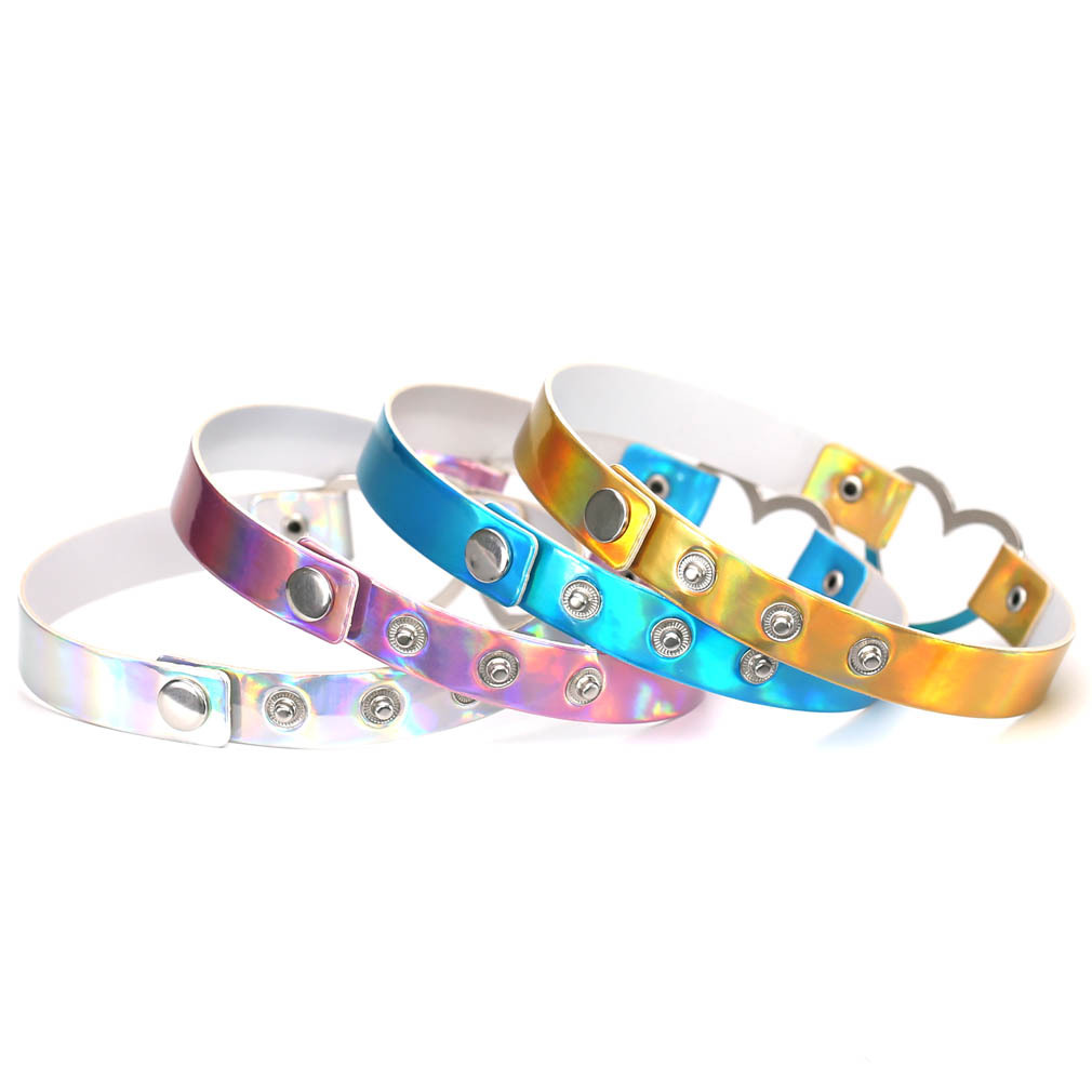 (image for) Laser Collar Metal Heart Collar