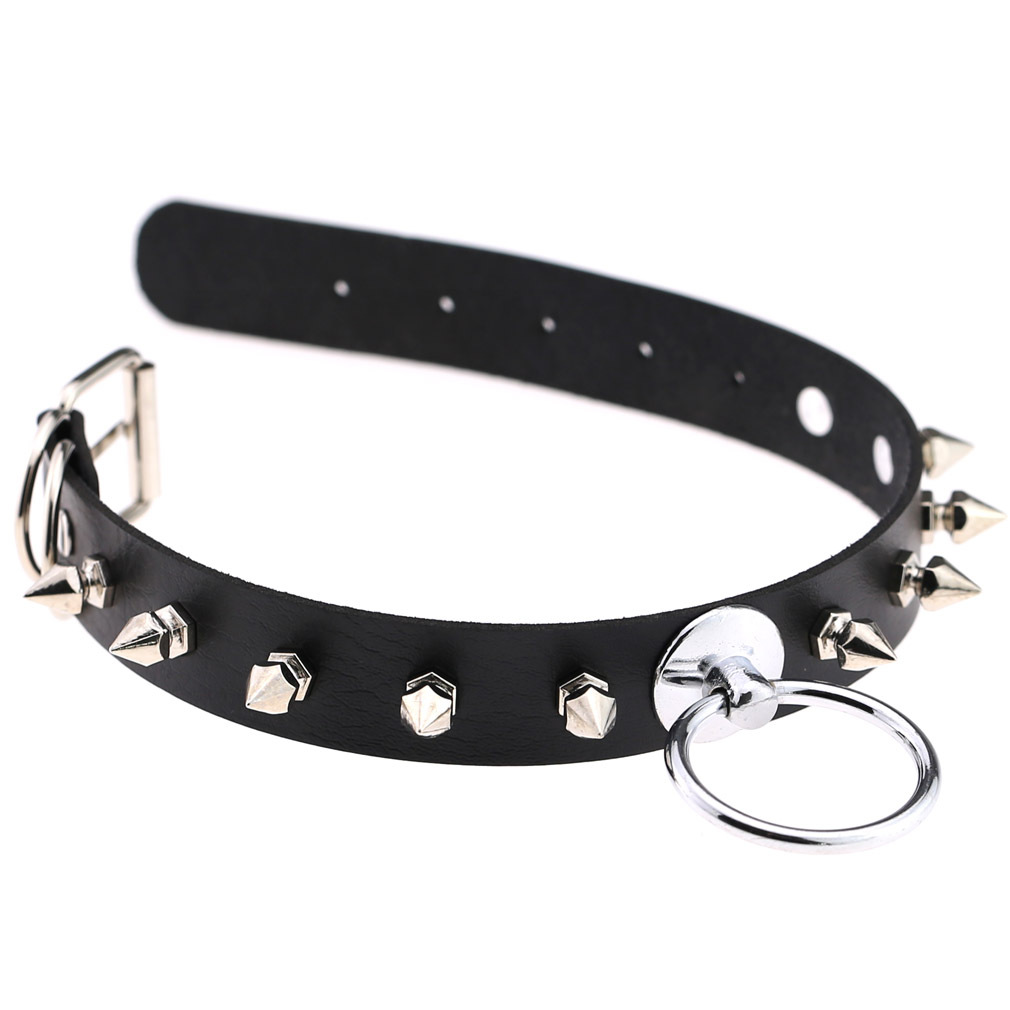 (image for) Rivet Spike Neck Strap Neck Sleeve
