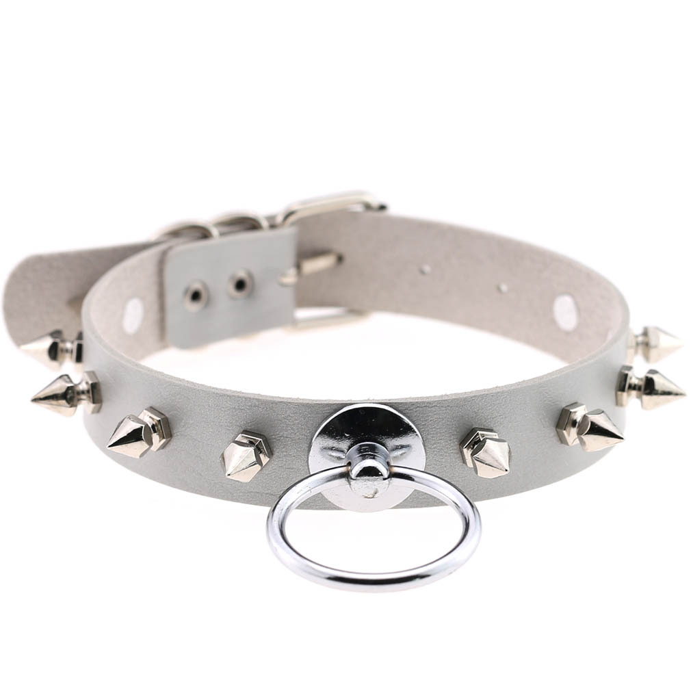 (image for) Rivet Spike Neck Strap Neck Sleeve
