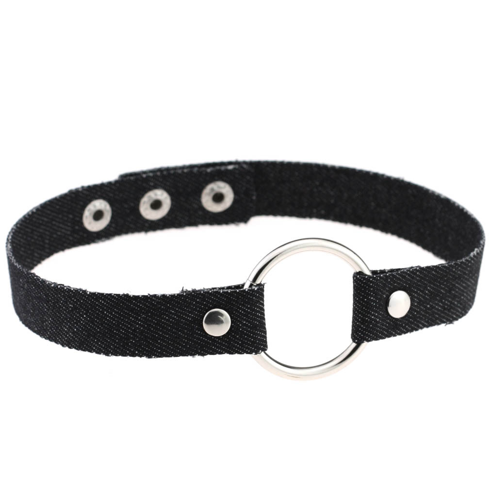 (image for) Denim O Ring 3 Bucke Collar