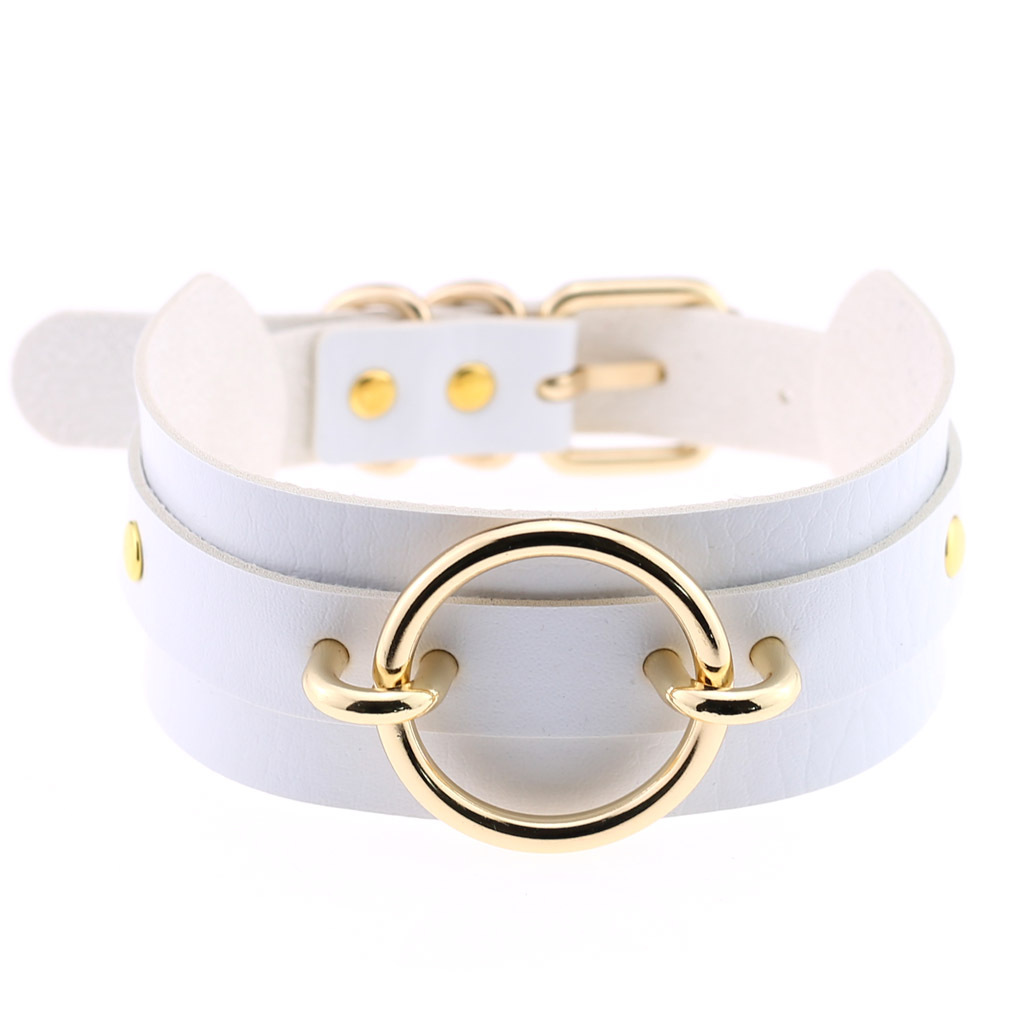 (image for) Golden O-Ring Punk Collar