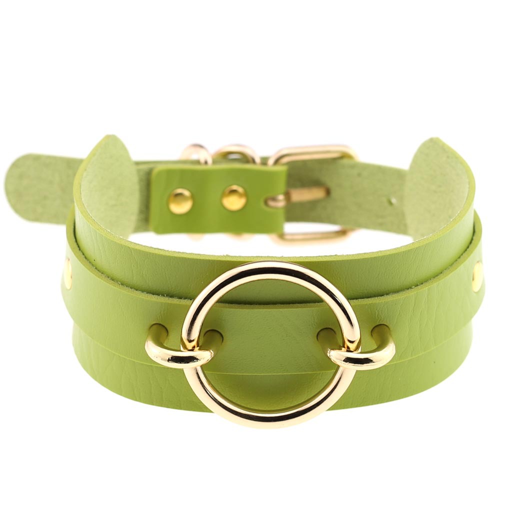 (image for) Golden O-Ring Punk Collar