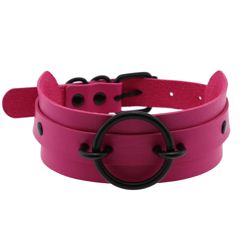 (image for) Black O-Ring Punk Collar