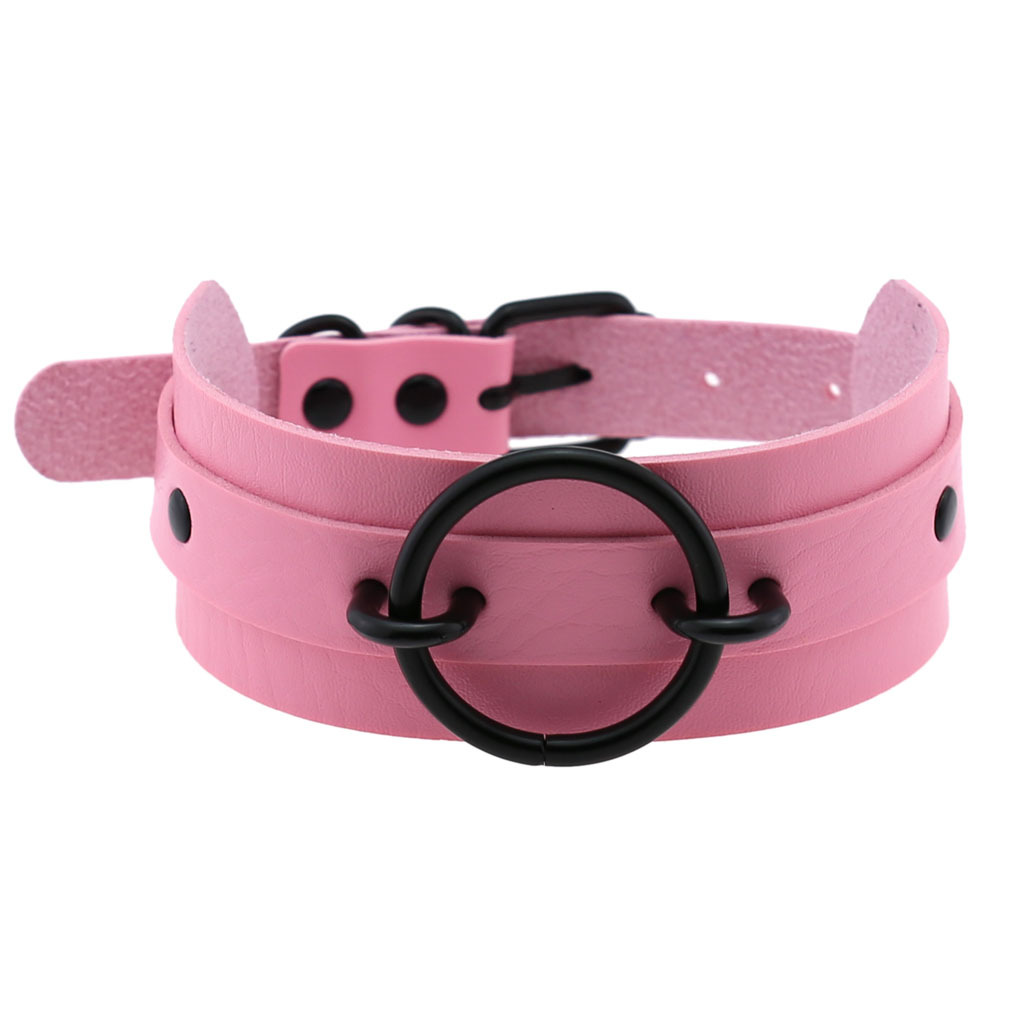 (image for) Black O-Ring Punk Collar