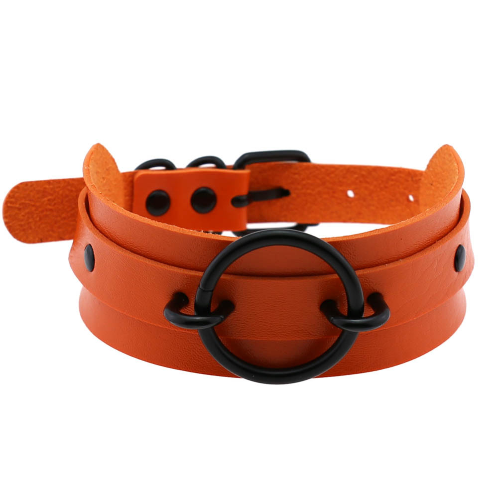 (image for) Black O-Ring Punk Collar