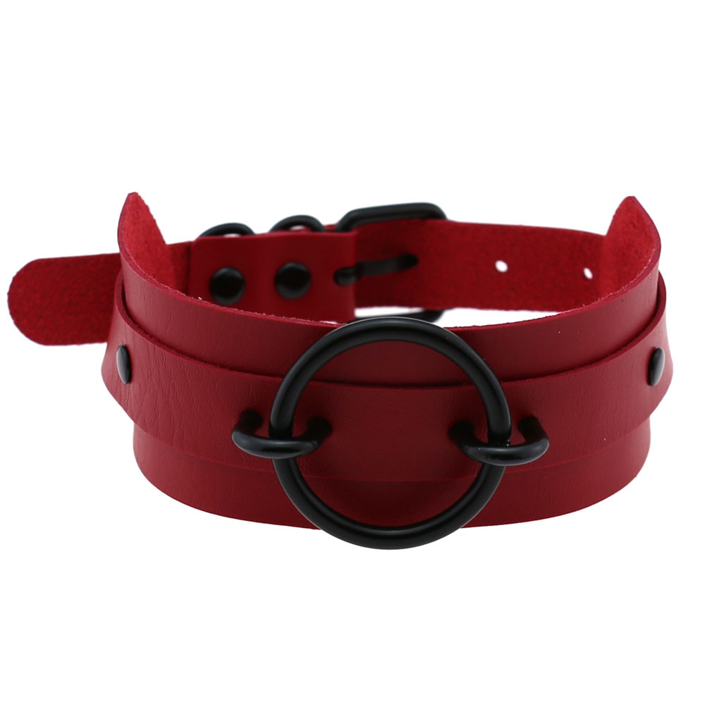 (image for) Black O-Ring Punk Collar