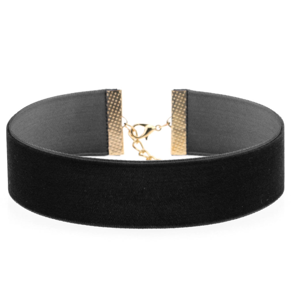(image for) Flocked Webbing Choker