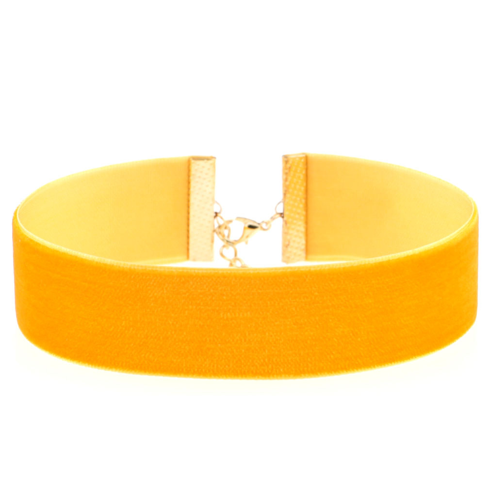 (image for) Flocked Webbing Choker