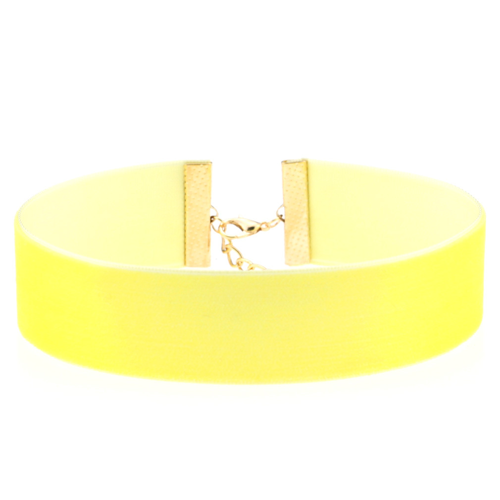 (image for) Flocked Webbing Choker