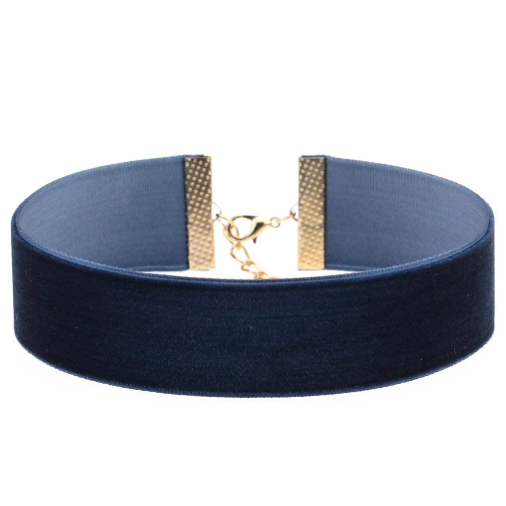 (image for) Flocked Webbing Choker