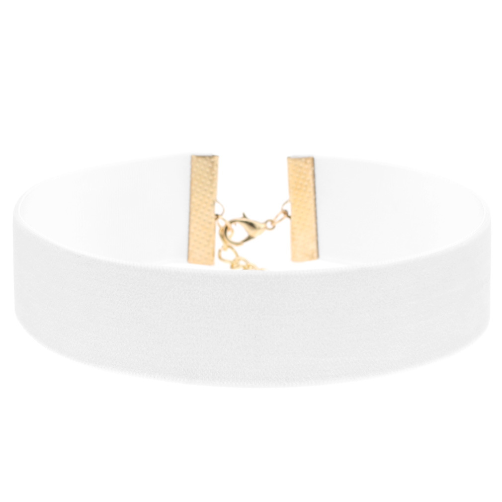 (image for) Flocked Webbing Choker