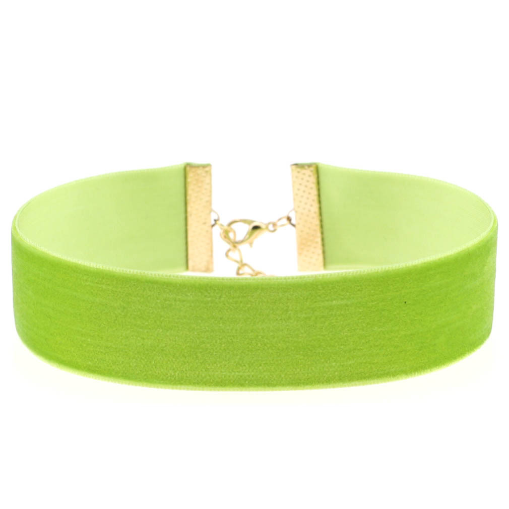 (image for) Flocked Webbing Choker