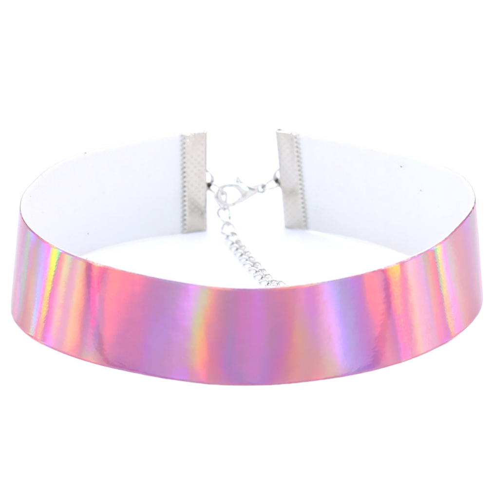 (image for) Flocked Webbing Choker - Laser
