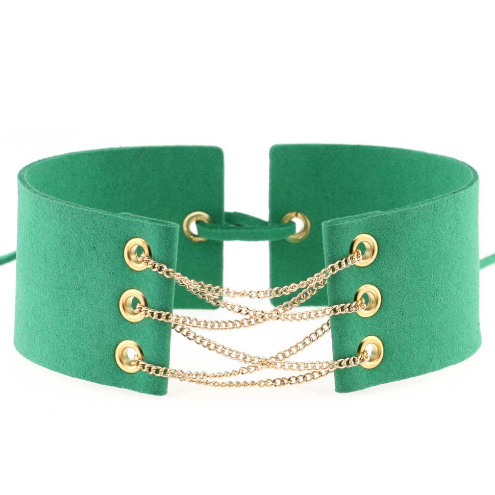 (image for) Coral Fleece Binding Collar - Golden