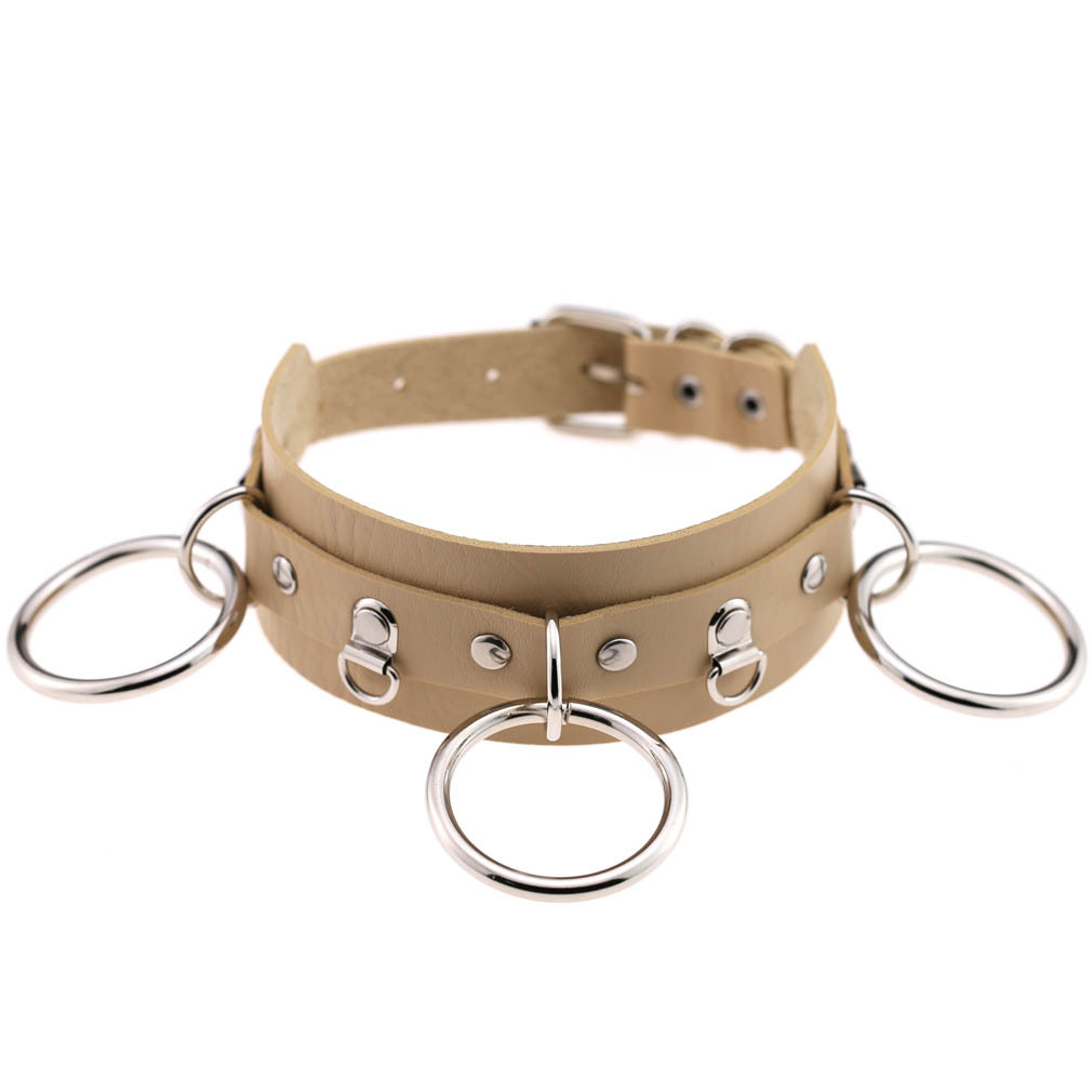 (image for) Punk Street Shooting Silver O-ring Necklace