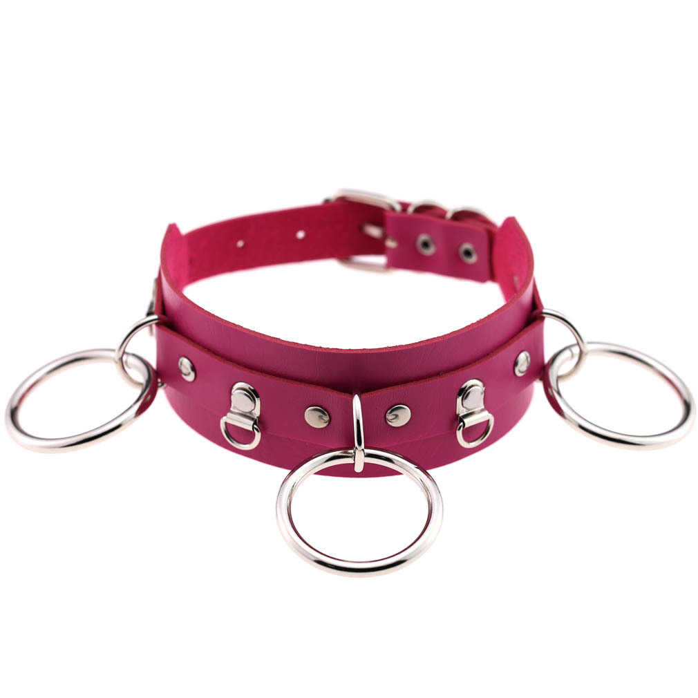 (image for) Punk Street Shooting Silver O-ring Necklace