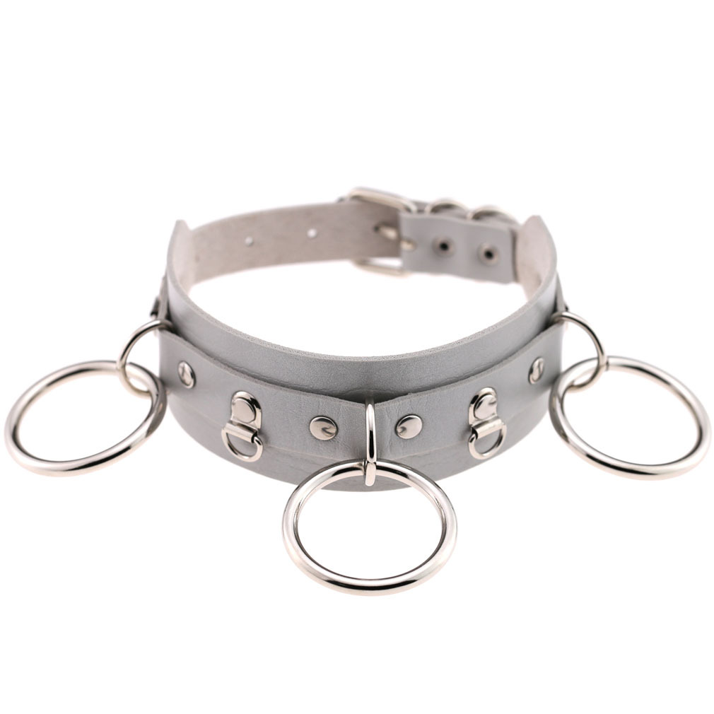 (image for) Punk Street Shooting Silver O-ring Necklace
