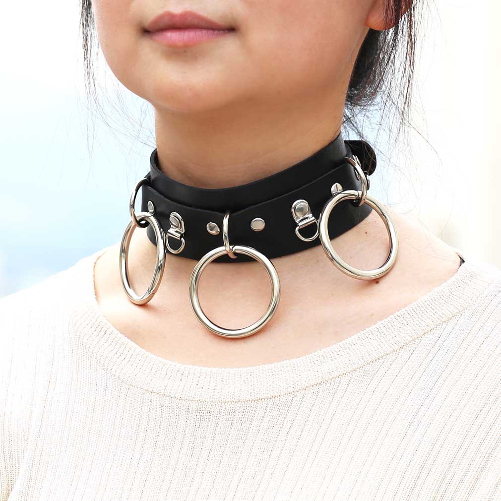(image for) Punk Street Shooting Silver O-ring Necklace