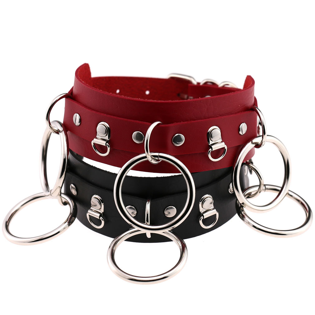 (image for) Punk Street Shooting Silver O-ring Necklace