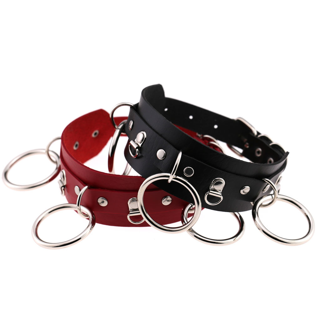 (image for) Punk Street Shooting Silver O-ring Necklace
