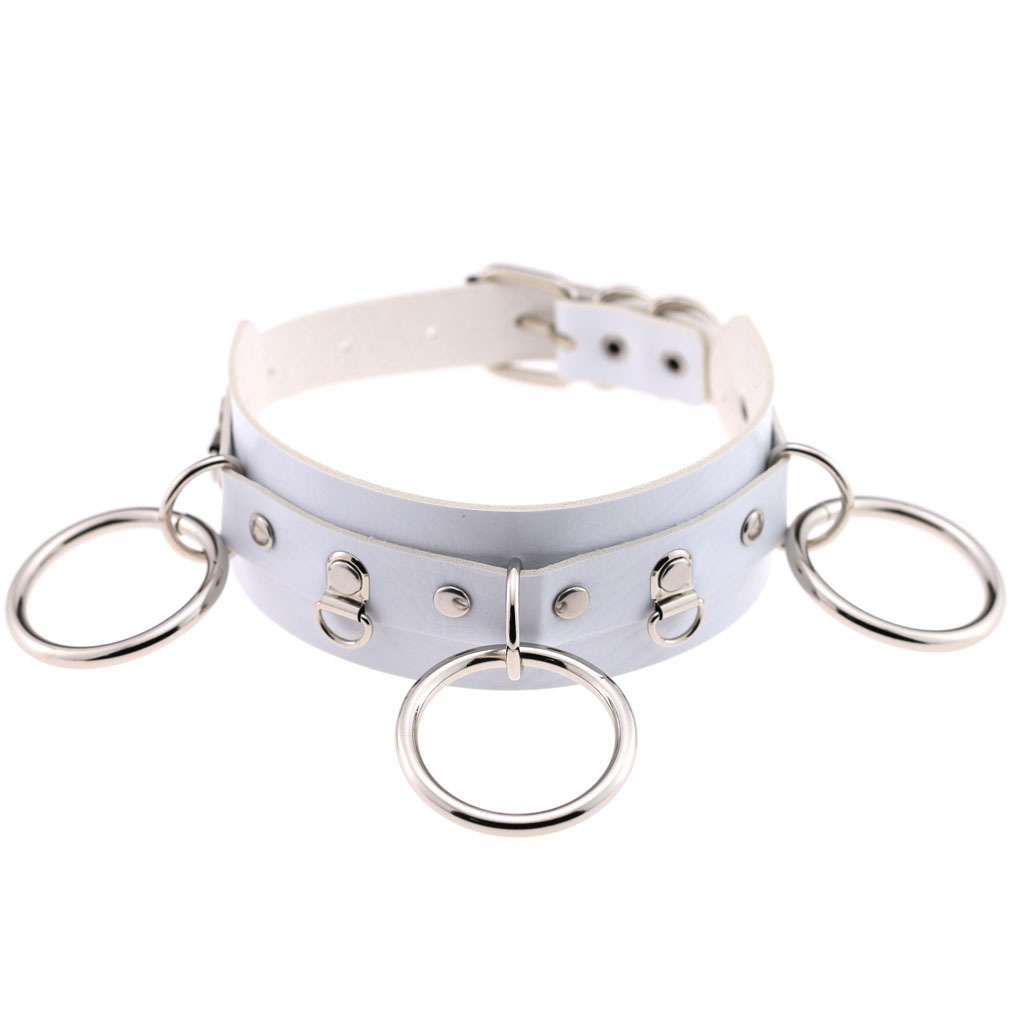 (image for) Punk Street Shooting Silver O-ring Necklace