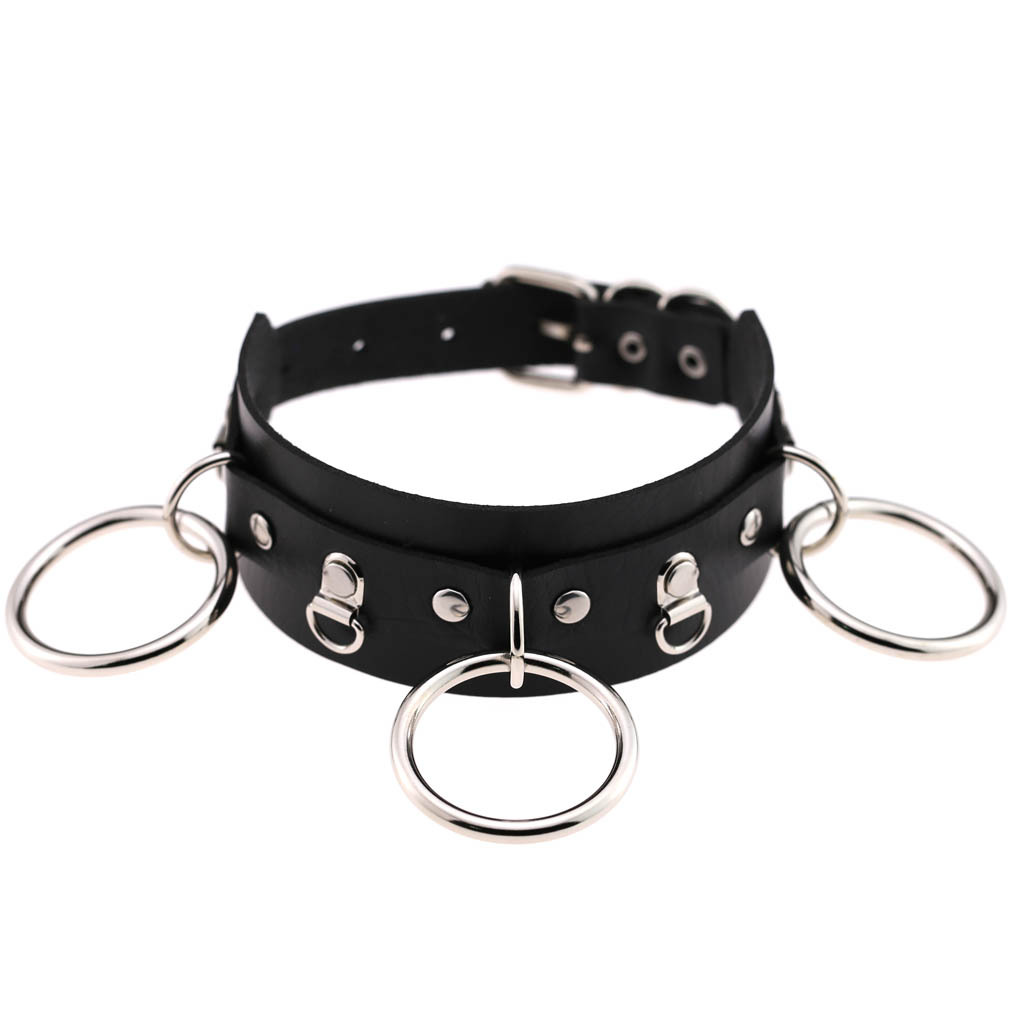 (image for) Punk Street Shooting Silver O-ring Necklace
