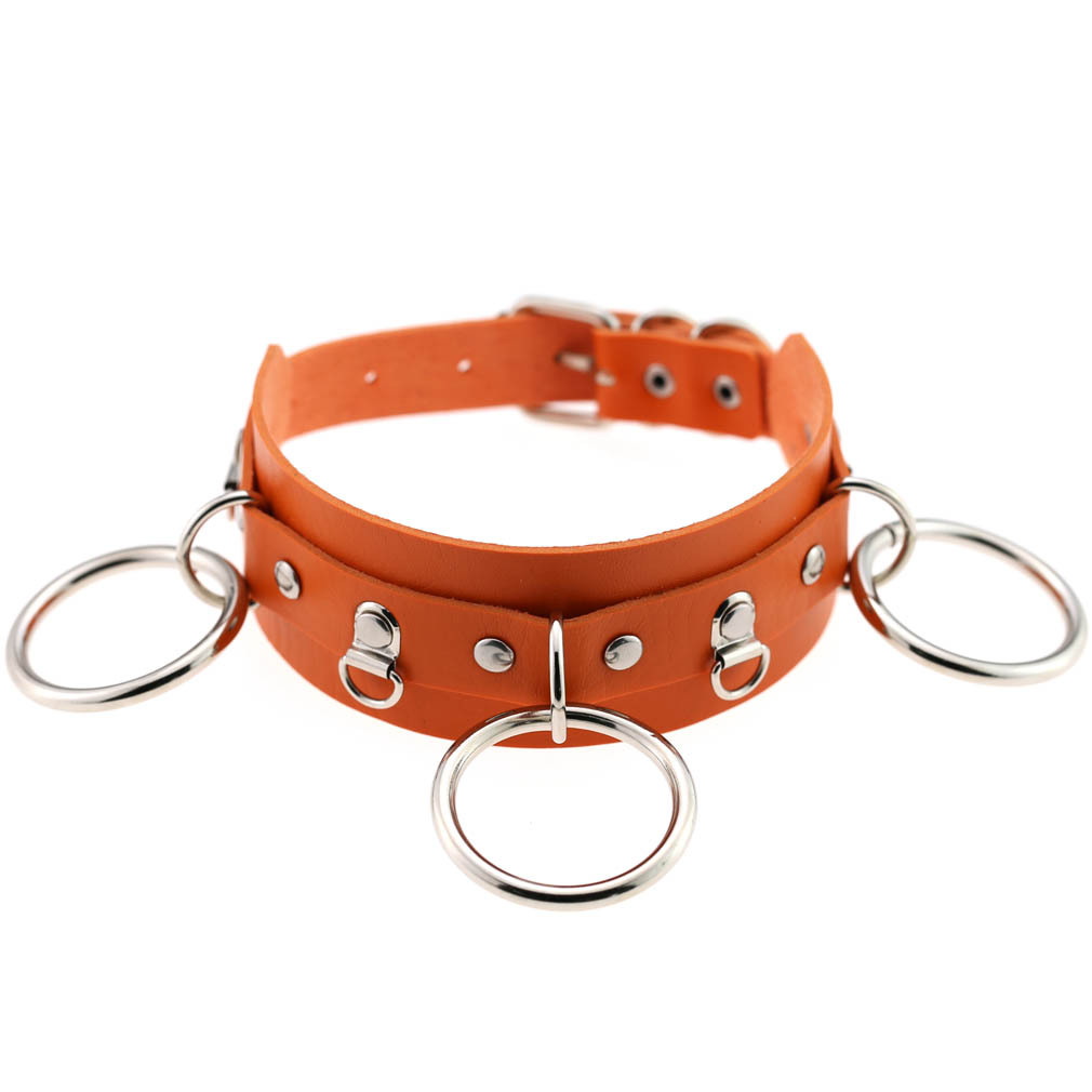 (image for) Punk Street Shooting Silver O-ring Necklace