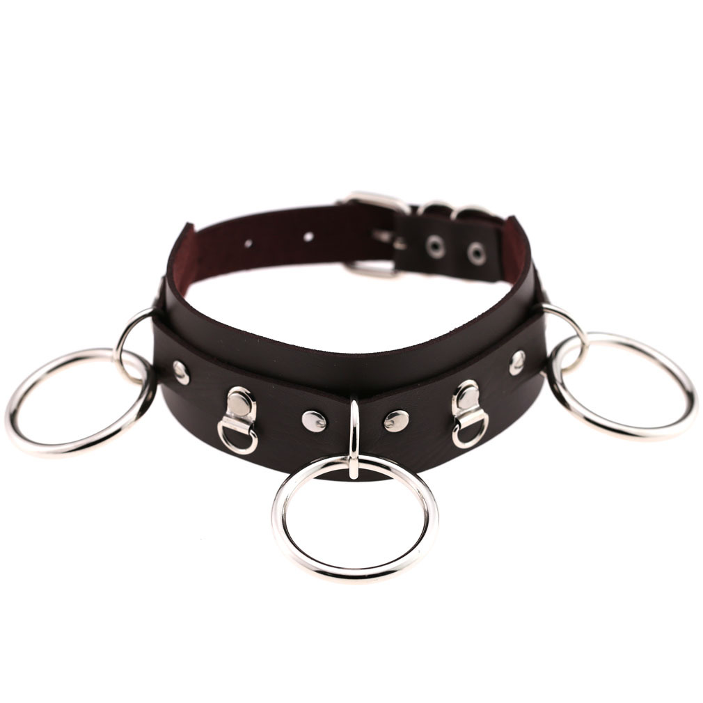 (image for) Punk Street Shooting Silver O-ring Necklace