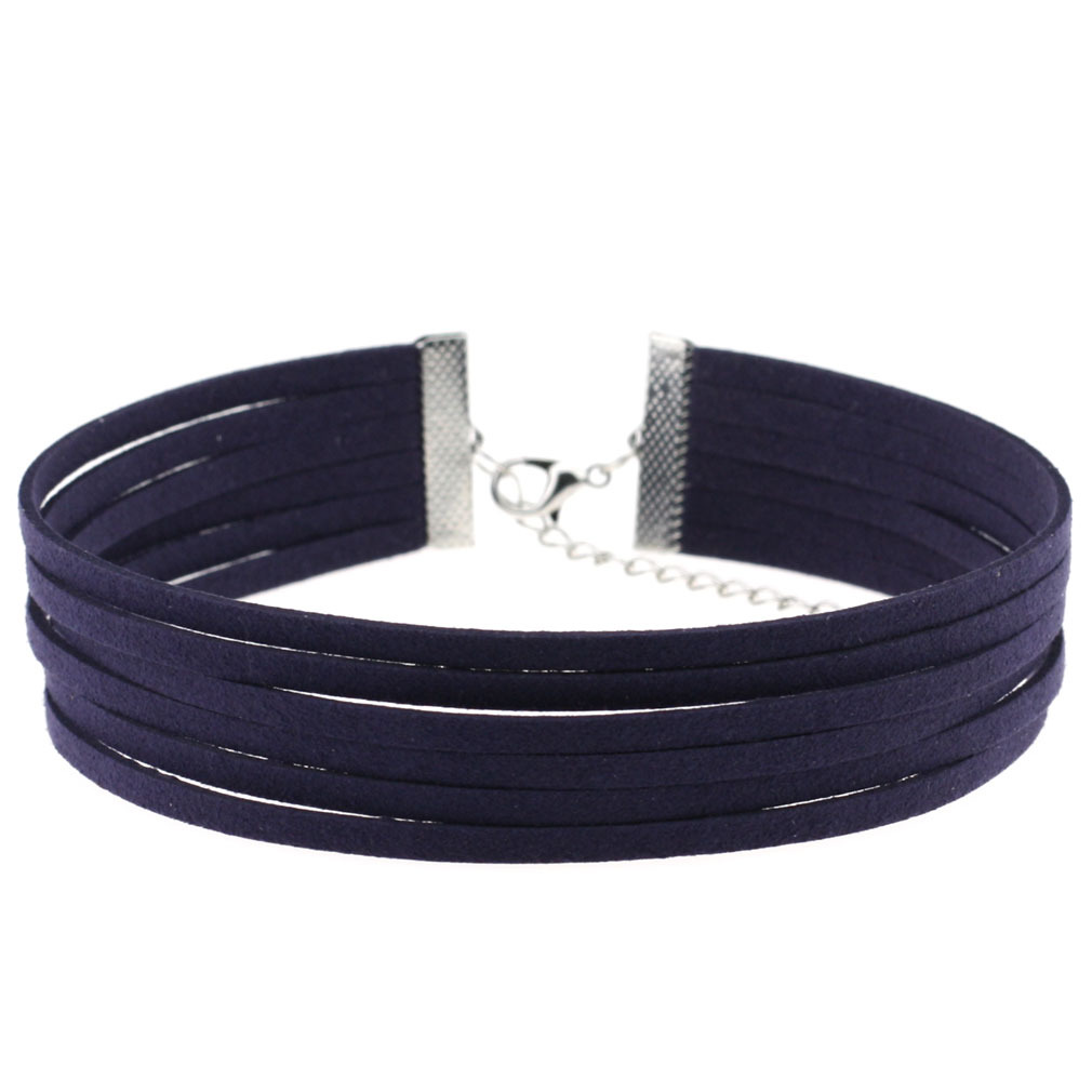 (image for) Gothic Necklace 6 Layers Flannel Collar