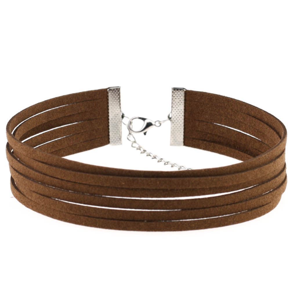 (image for) Gothic Necklace 6 Layers Flannel Collar