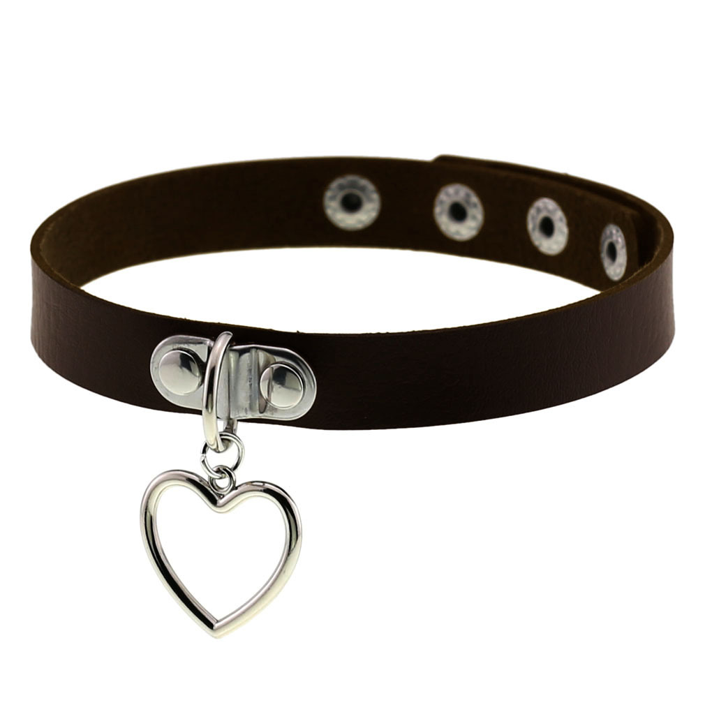 (image for) Cutout Heart Pendant Choker