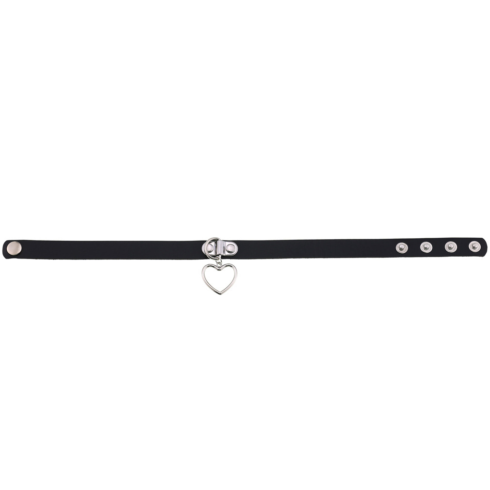 (image for) Cutout Heart Pendant Choker