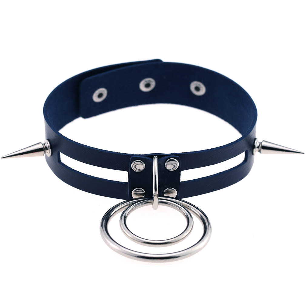 (image for) Rivet spiked Collar