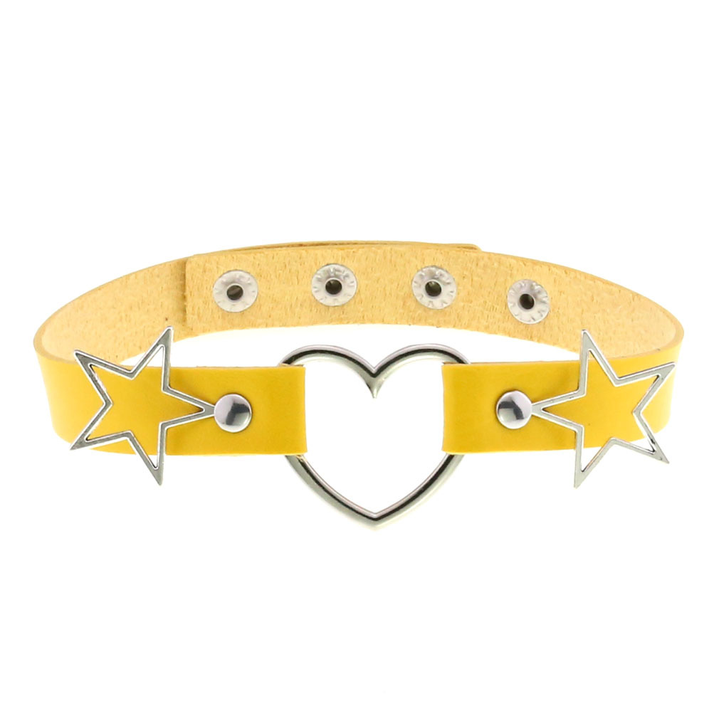 (image for) Heart Collar with Pentagram