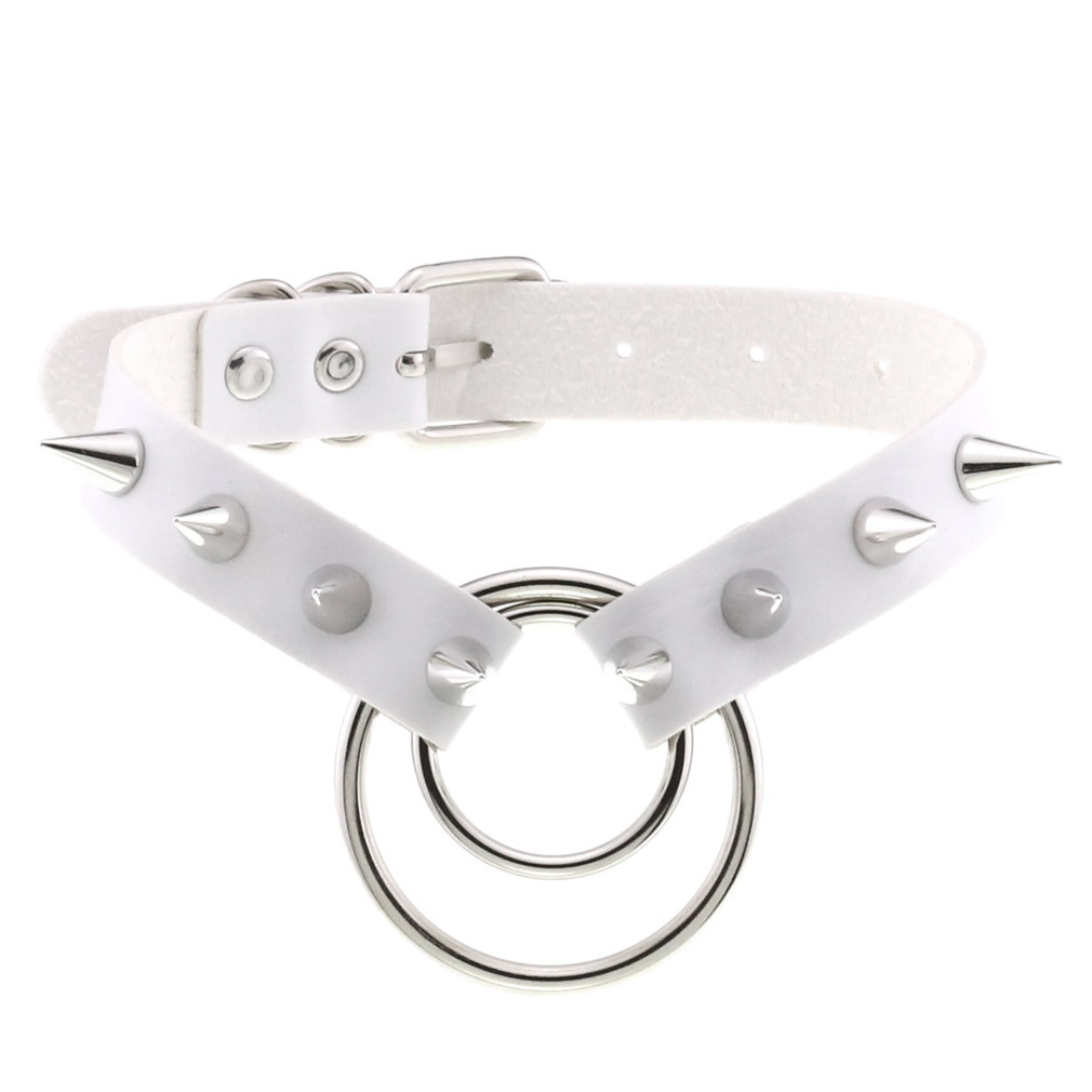 (image for) Double Ring Spiked Stud nCollar