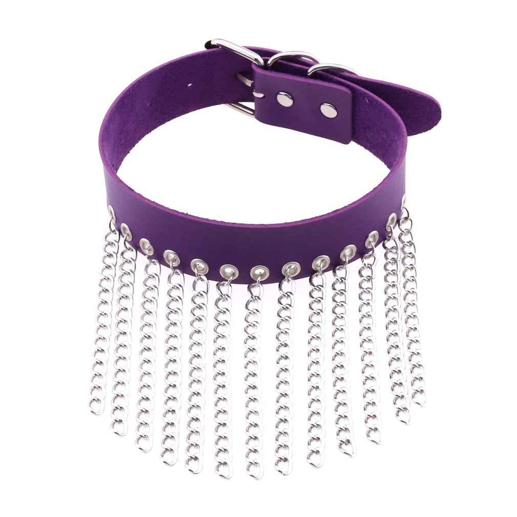 (image for) Metal Chain Tassel Collar