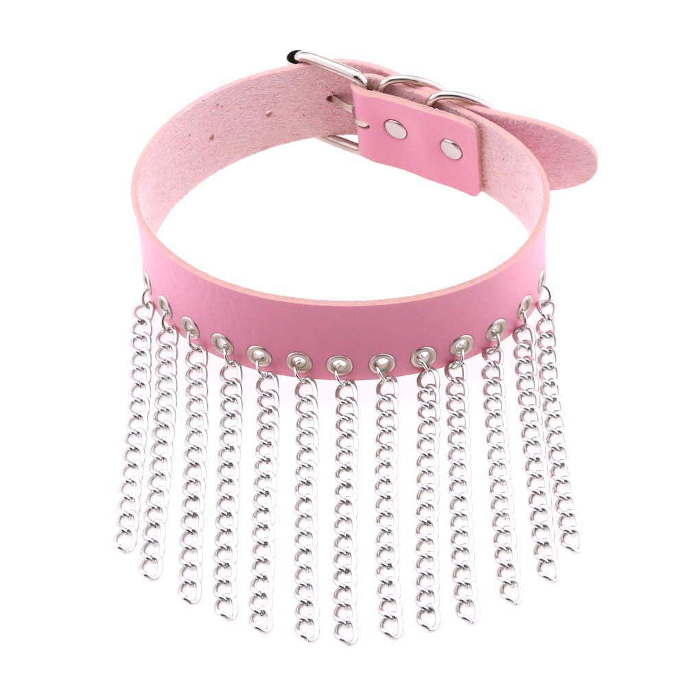 (image for) Metal Chain Tassel Collar