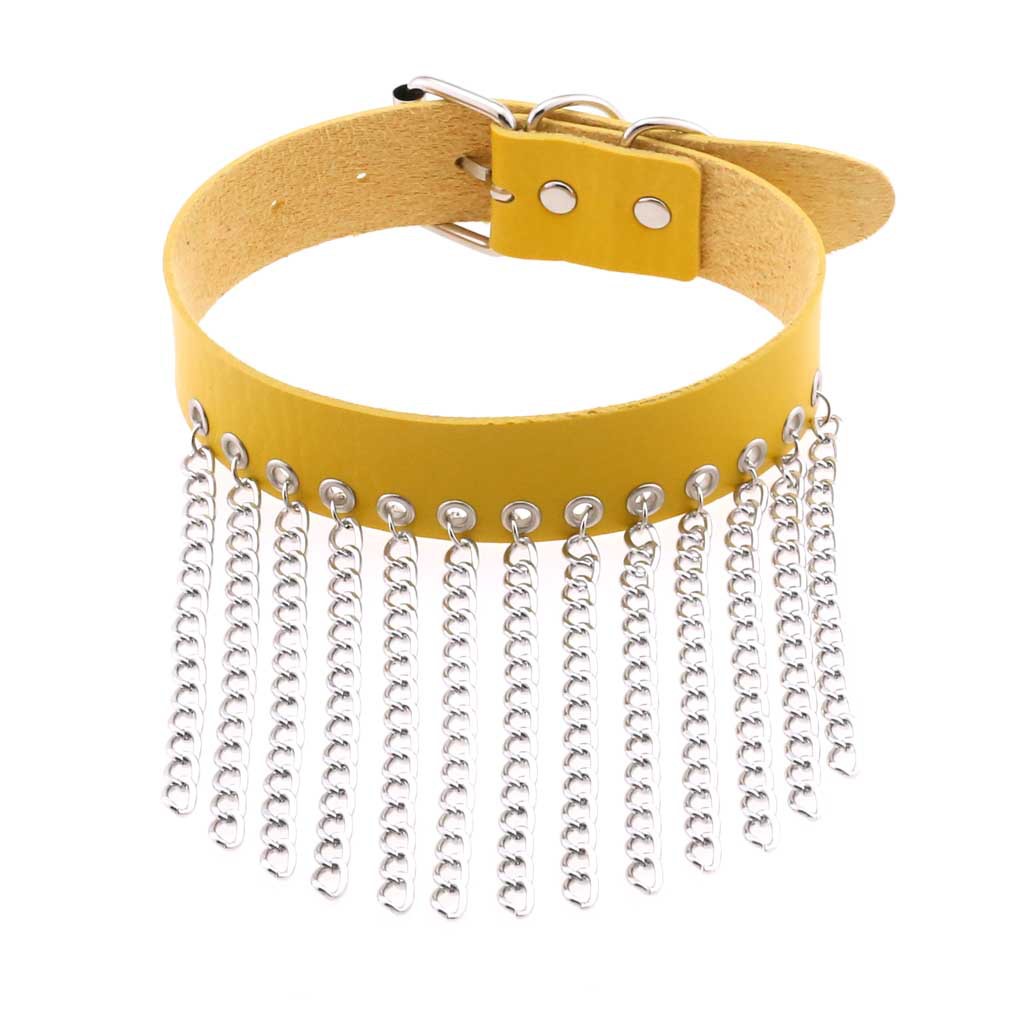 (image for) Metal Chain Tassel Collar