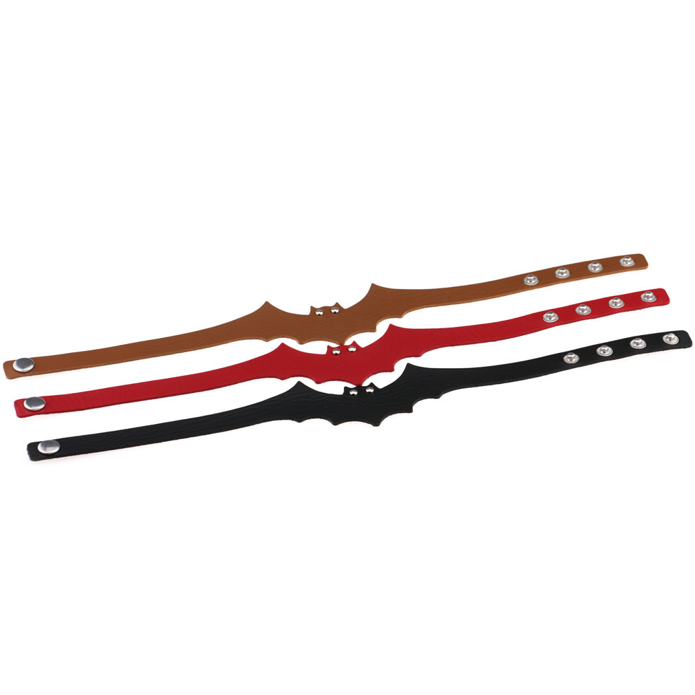 (image for) Little Devil PU Leather Bat Wing Collar
