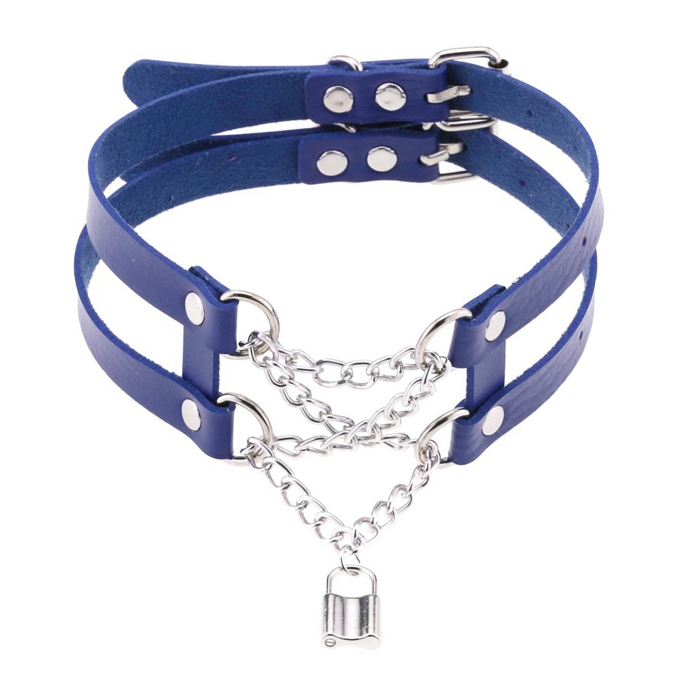 (image for) Double Lock Pendant Necklace