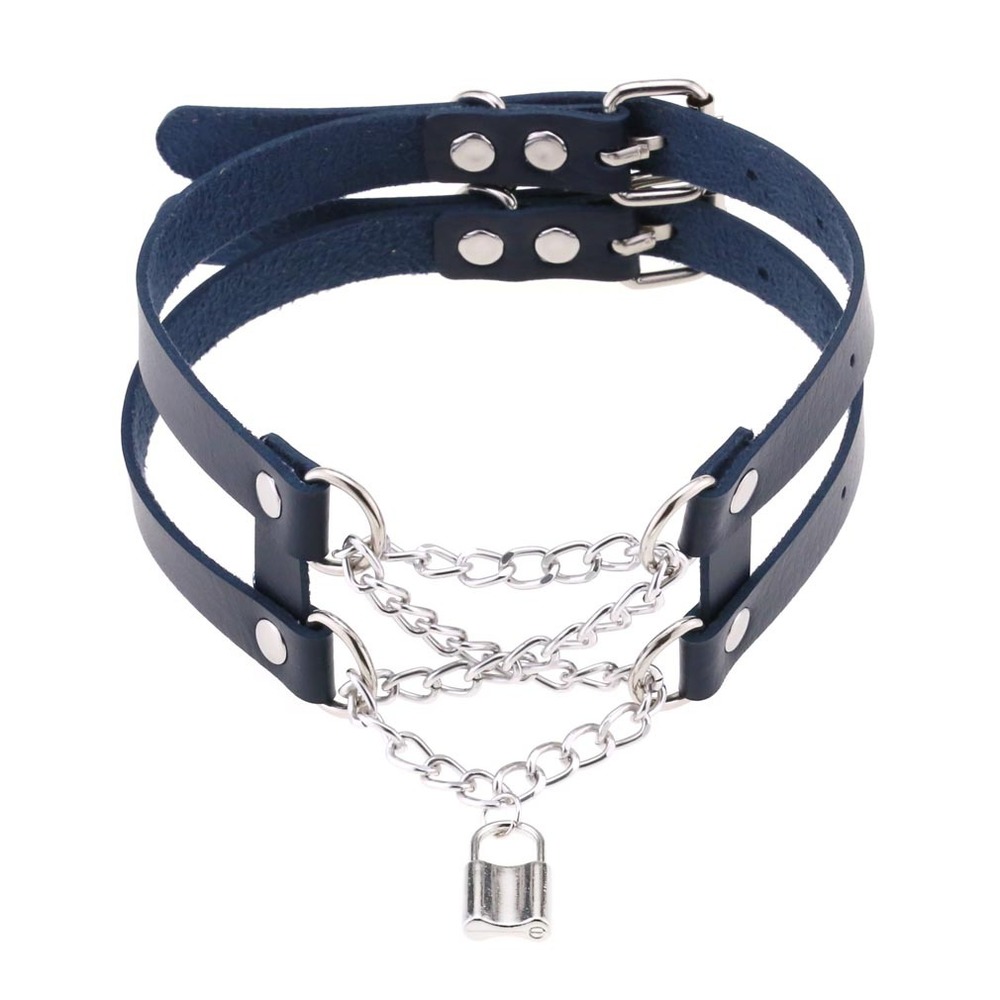 (image for) Double Lock Pendant Necklace