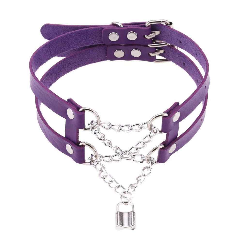 (image for) Double Lock Pendant Necklace