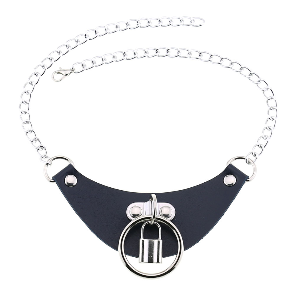 (image for) Leather O-Lock Collar