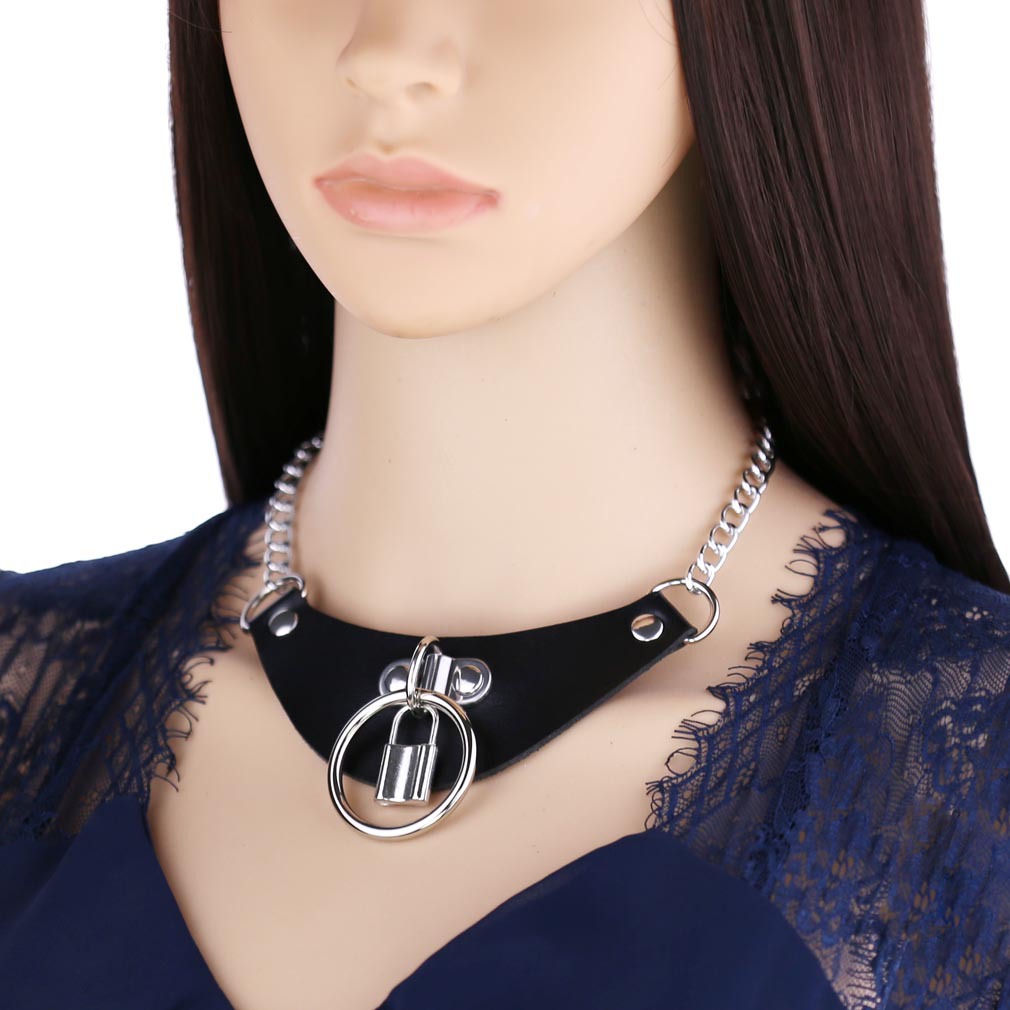 (image for) Leather O-Lock Collar