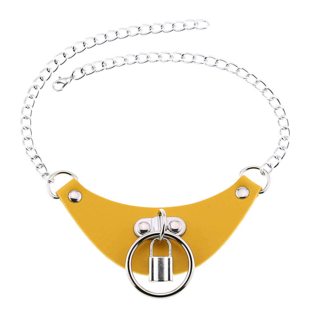 (image for) Leather O-Lock Collar