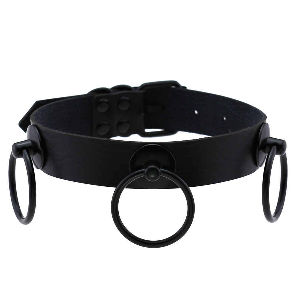 (image for) Black Circle Ring Choker